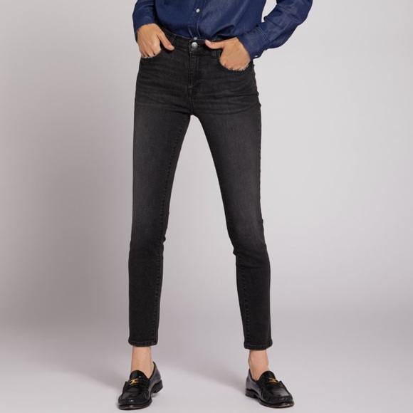 Current/Elliott Denim - Currentt/Elliott Skinny Jean in Faded Black